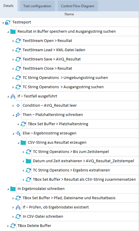 Tosca-TestTemplate